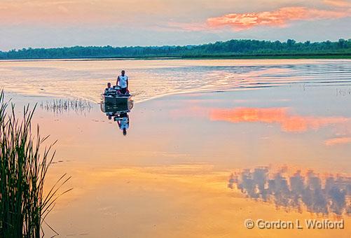 End Of The Fishing Day_00713.jpg - Photographed along the Rideau Canal Waterway at Kilmarnock, Ontario, Canada.